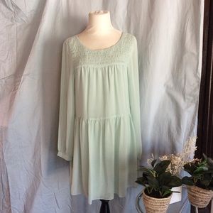 NWT BCBGeneration Misty Haze Long Sleeve Dress